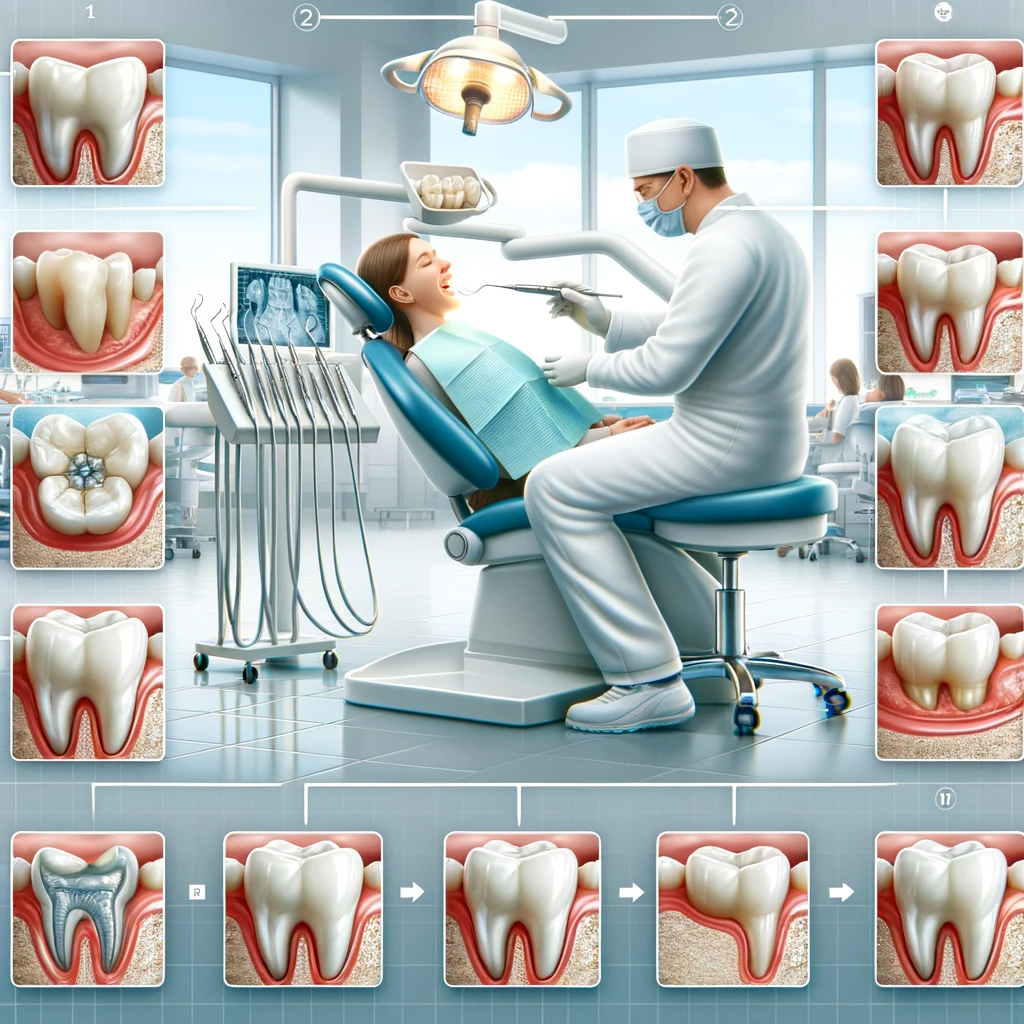 Step by Step Dental Filling Procedure