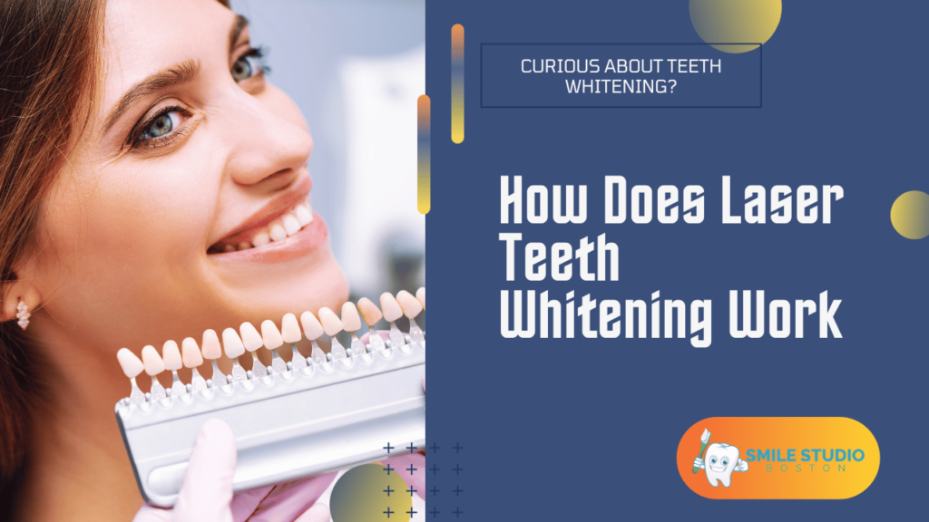 how does laser teeth whitening work