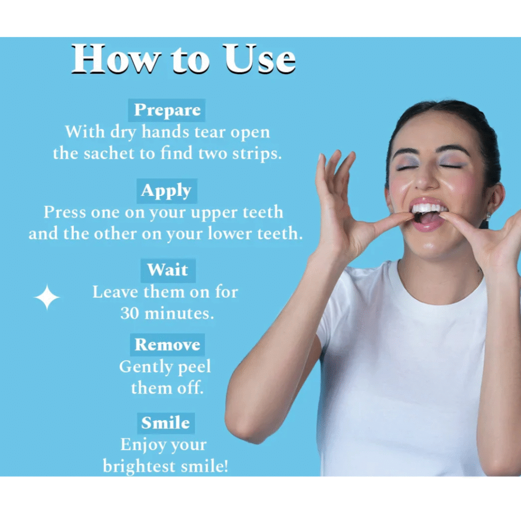 How to Use Whitening Strips Correctly: Step-by-Step for Best Results