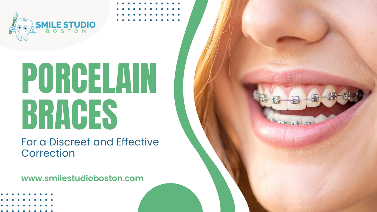 Porcelain Braces for a Discreet and Effective Correction