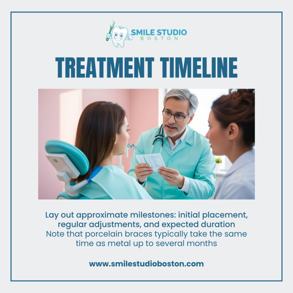 Porcelain Braces for a Discreet and Effective Correction